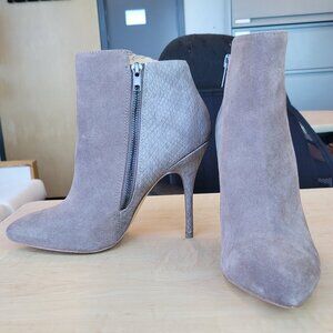 Steve Madden Damali Ankle-Zip Heeled Boots